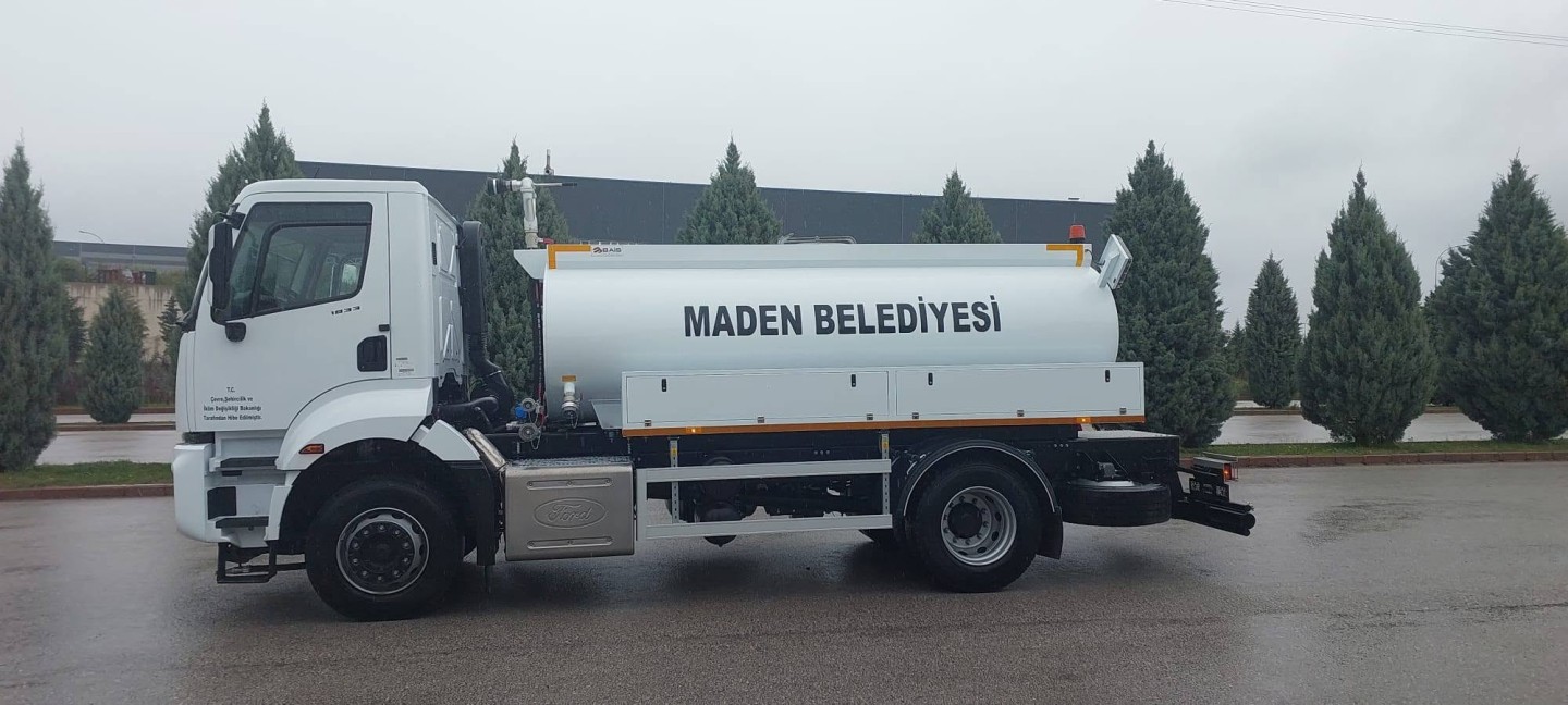 Belediyemize Yeni Su Tankeri