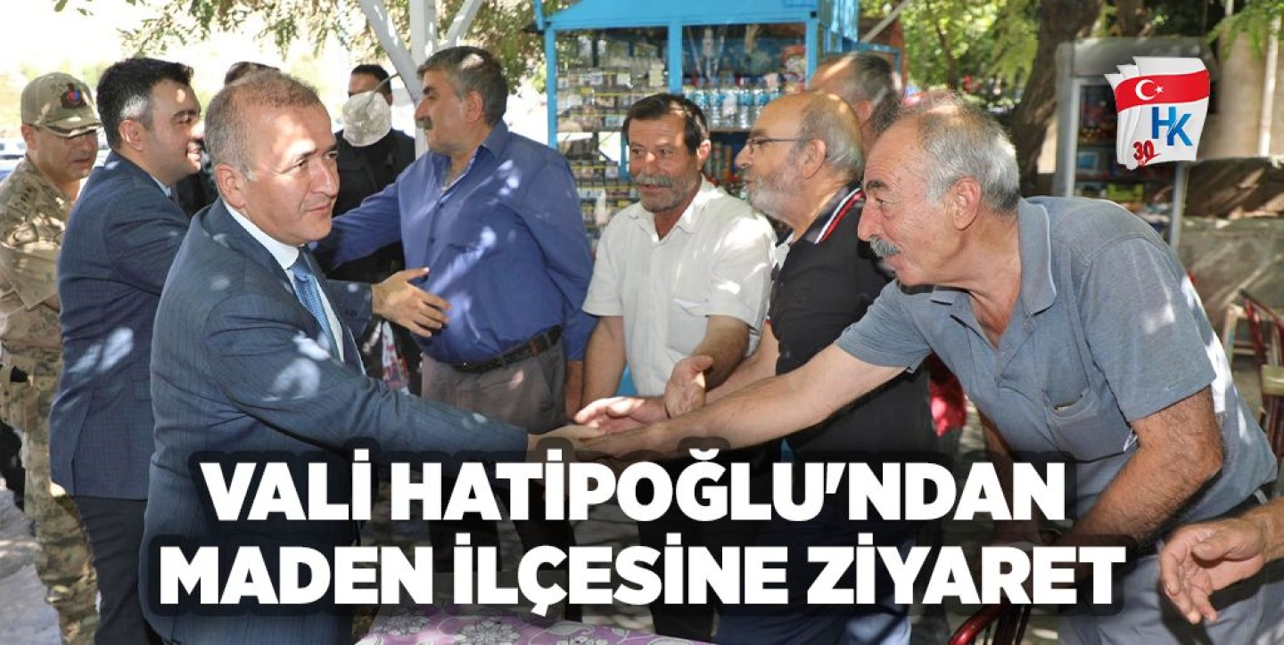 SAYIN VALİMİZ HATİPOĞLU’NDAN İLÇEMİZE ZİYARET.